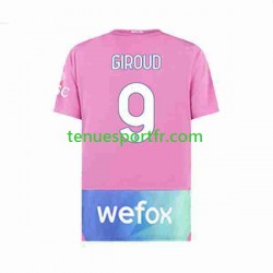Homme Maillot Troisième AC Milan Olivier Giroud 9 2023-2024 à Manches Courtes