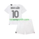 Kit Enfant Maillot Extérieur AC Milan Rafael Leao 10 2023-2024 à Manches Courtes