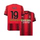 Homme Maillot Domicile AC Milan Theo Hernandez 19 2023-2024 à Manches Courtes