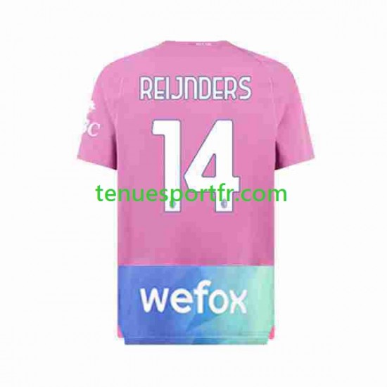 Homme Maillot Troisième AC Milan Tijjani Reijnders 14 2023-2024 à Manches Courtes