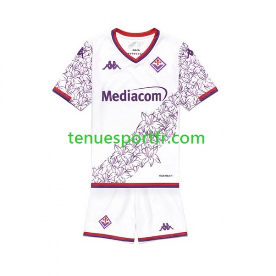 Kit Enfant Maillot Extérieur Fiorentina 2023-2024 à Manches Courtes