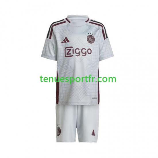 Kit Enfant Maillot Troisième Ajax Amsterdam 2024-2025 à Manches Courtes