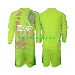 Kit Enfant Maillot Troisième Ajax Amsterdam Gardien 2024-2025 à Manches Longues