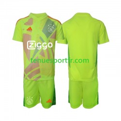 Kit Enfant Maillot Troisième Ajax Amsterdam Gardien 2024-2025 à Manches Courtes
