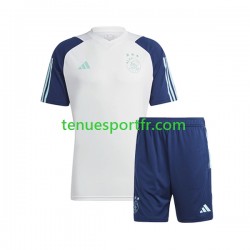 Ajax Amsterdam Kit Maillot d'entraînement + Shorts 2023-2024 Bleu Blanc