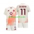 Kit Enfant Maillot Extérieur AS Rome Artem Dovbyk 11 2024-2025 à Manches Courtes
