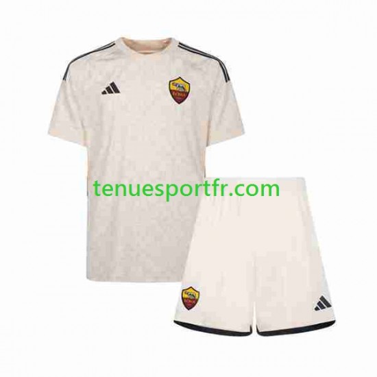 Kit Enfant Maillot Extérieur AS Rome 2023-2024 à Manches Courtes