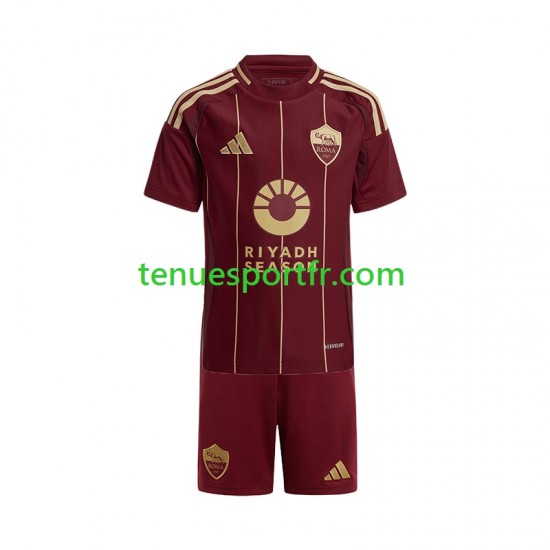 Kit Enfant Maillot Domicile AS Rome 2024-2025 à Manches Courtes