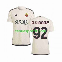 Homme Maillot Extérieur AS Rome El Shaarawy 92 2023-2024 à Manches Courtes