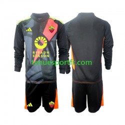 Kit Enfant Maillot Domicile AS Rome Gardien 2024-2025 à Manches Longues