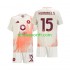 Kit Enfant Maillot Extérieur AS Rome Mats Hummels 15 2024-2025 à Manches Courtes