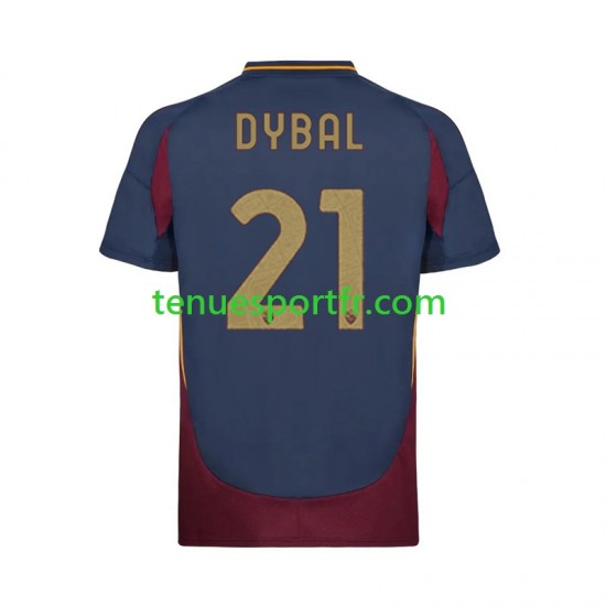 Homme Maillot Troisième AS Rome Paulo Dybala 21 2024-2025 à Manches Courtes