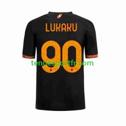 Homme Maillot Troisième AS Rome Romelu Lukaku 90 2023-2024 à Manches Courtes
