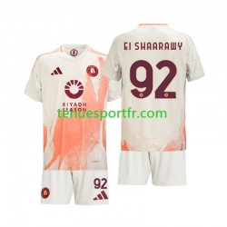 Kit Enfant Maillot Extérieur AS Rome Stephan El Shaarawy 92 2024-2025 à Manches Courtes