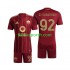 Kit Enfant Maillot Domicile AS Rome Stephan El Shaarawy 92 2024-2025 à Manches Courtes