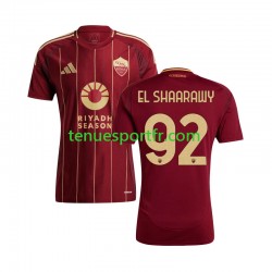Homme Maillot Domicile AS Rome Stephan El Shaarawy 92 2024-2025 à Manches Courtes