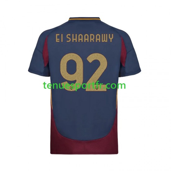 Homme Maillot Troisième AS Rome Stephan El Shaarawy 92 2024-2025 à Manches Courtes