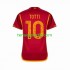 Homme Maillot Domicile AS Rome Totti 10 2023-2024 à Manches Courtes