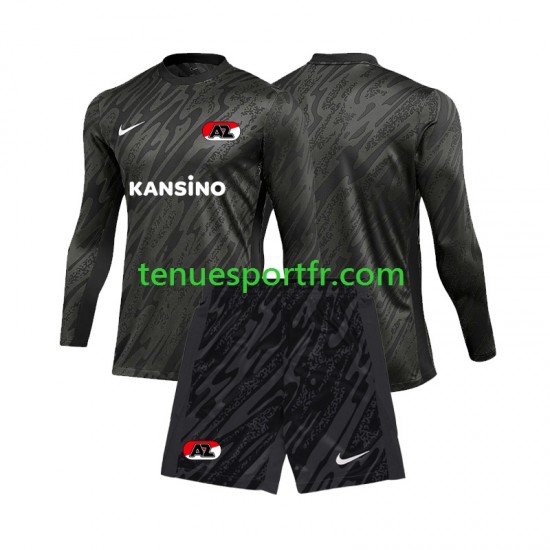 Kit Enfant Maillot Extérieur AZ Alkmaar Gardien 2024-2025 à Manches Longues