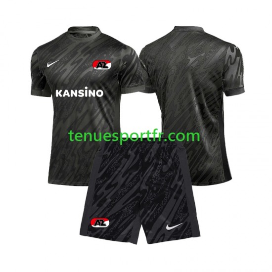 Kit Enfant Maillot Extérieur AZ Alkmaar Gardien 2024-2025 à Manches Courtes