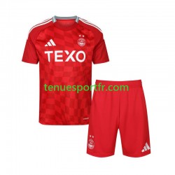 Kit Enfant Maillot Domicile Aberdeen 2024-2025 à Manches Courtes