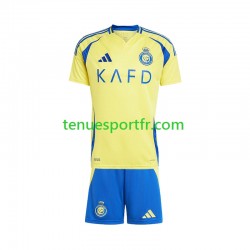 Kit Enfant Maillot Domicile Al Nassr 2024-2025 à Manches Courtes