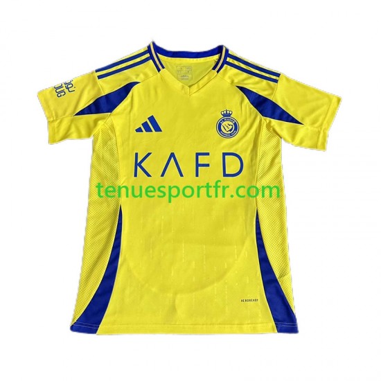 Homme Maillot Domicile Al Nassr 2024-2025 à Manches Courtes