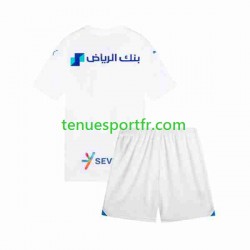 Kit Enfant Maillot Extérieur Al-Hilal 2023-2024 à Manches Courtes