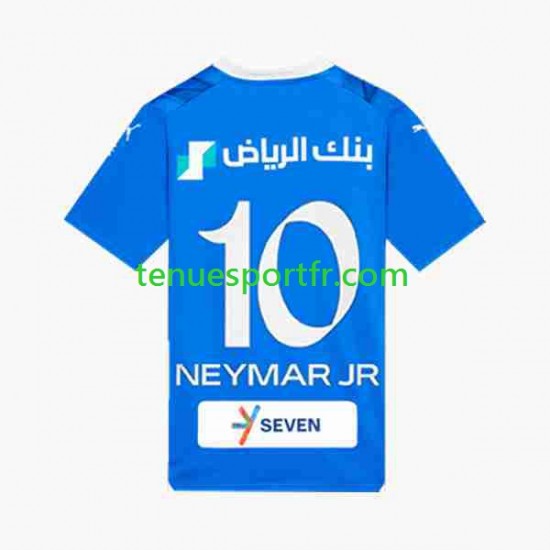 Homme Maillot Domicile Al-Hilal Neymar JR 10 2023-2024 à Manches Courtes