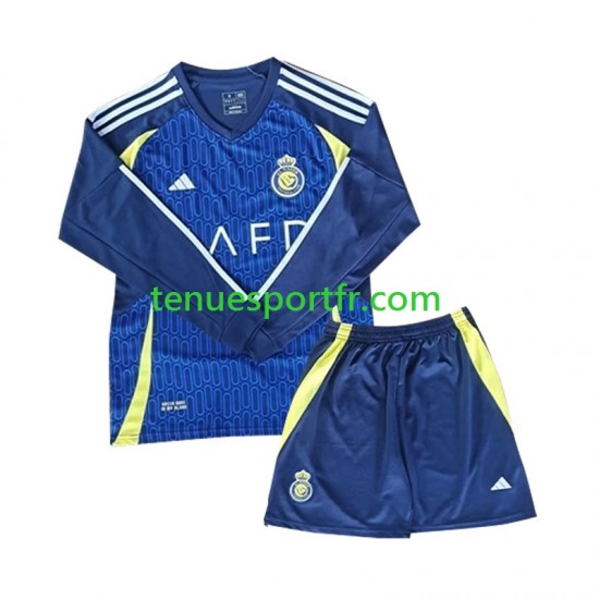 Kit Enfant Maillot Extérieur Al-Nassr 2024-2025 à Manches Longues