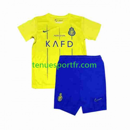 Kit Enfant Maillot Domicile Al-Nassr 2023-2024 à Manches Courtes
