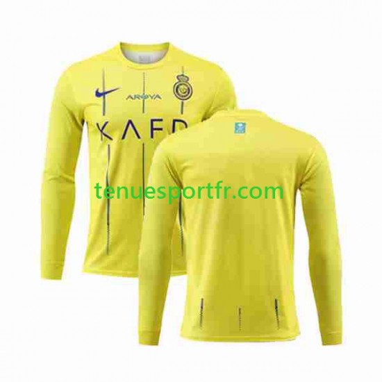 Homme Maillot Domicile Al-Nassr 2023-2024 à Manches Longues