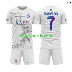 Kit Enfant Maillot Troisième Al-Nassr Ronaldo 7 2023-2024 à Manches Courtes