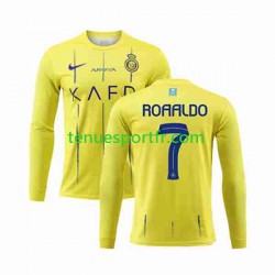 Homme Maillot Domicile Al-Nassr Ronaldo 7 2023-2024 à Manches Longues