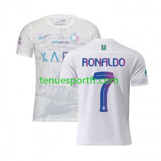 Homme Maillot Troisième Al-Nassr Ronaldo 7 2023-2024 à Manches Courtes