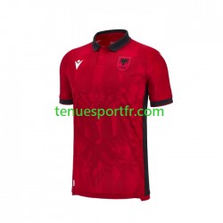 Homme Maillot Domicile Albanie 2023 à Manches Courtes