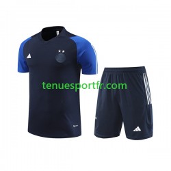 Algérie Kit Maillot d'entraînement + Shorts 2023-2024 Bleu