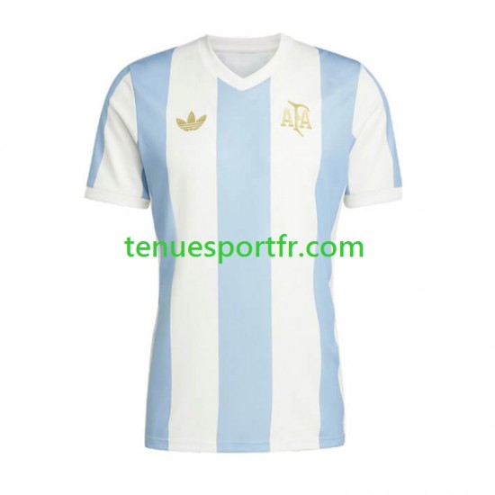 Homme Maillot Domicile Argentine 50 Anniversary à Manches Courtes