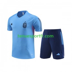 Argentine Kit Maillot d'entraînement + Shorts 2023-2024 Bleu