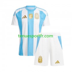 Kit Enfant Maillot Domicile Argentine Copa America 2024 à Manches Courtes