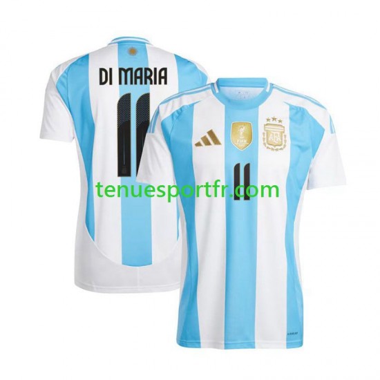 Homme Maillot Domicile Argentine Di Maria 11 Copa America 2024 à Manches Courtes