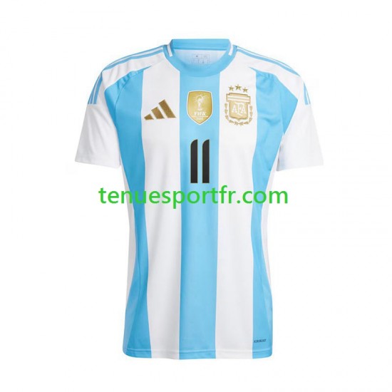 Homme Maillot Domicile Argentine Di Maria 11 Copa America 2024 à Manches Courtes