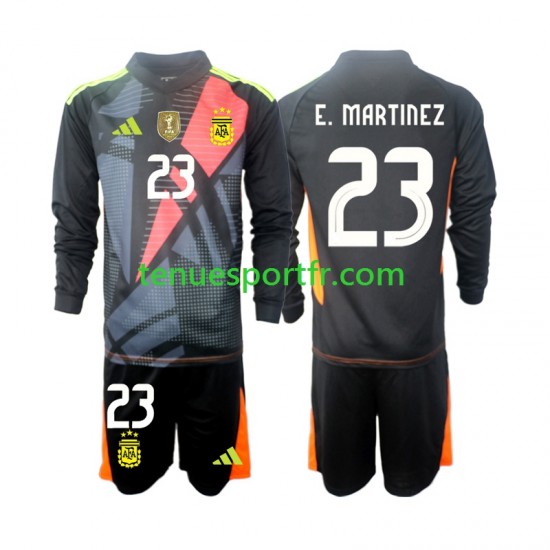 Kit Enfant Maillot Domicile Argentine Gardien Emiliano Martinez 23 2024 à Manches Longues
