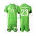 Kit Enfant Maillot Domicile Argentine Gardien Emiliano Martinez 23 World Cup 2022 à Manches Courtes