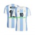 Homme Maillot Domicile Argentine Lionel Messi 10 50 Anniversary à Manches Courtes