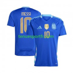 Homme Maillot Extérieur Argentine Lionel Messi 10 Copa America 2024 à Manches Courtes