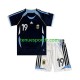 Kit Enfant Maillot Retro Extérieur Argentine Lionel Messi 19 2006 à Manches Courtes