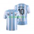 Homme Maillot Retro Domicile Argentine Maradona 10 2006 à Manches Courtes
