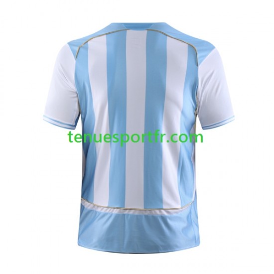 Homme Maillot Retro Domicile Argentine 2006 à Manches Courtes