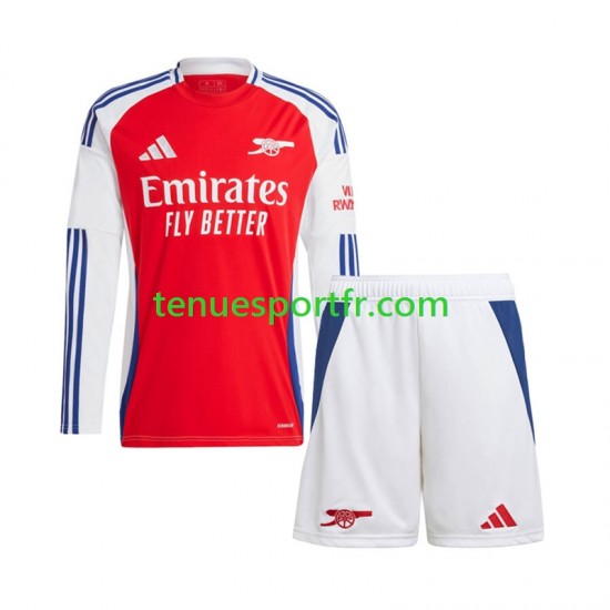 Kit Enfant Maillot Domicile Arsenal 2024-2025 à Manches Longues